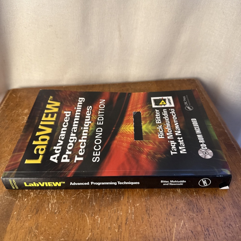 LabView: Advanced Programming Techniques, Second Edition Paperback‎ Very GOOD - Picture 4 of 6